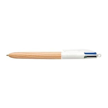 Achetez Stylo bille 4 couleurs bois 508964 BIC pas cher sur Ma Rentrée Scolaire