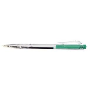 Achetez Stylo corps transparent rétractable vert KB170400 GREEN pas cher sur Ma Rentrée Scolaire