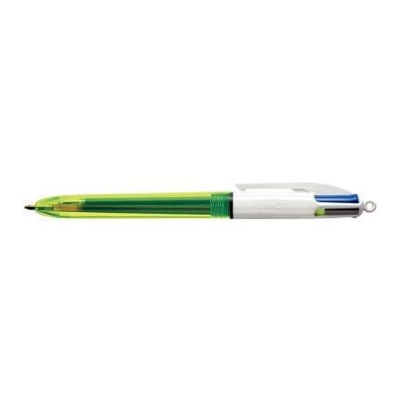 Achetez Stylo bille Bic 4 Colours fluo 982868 BIC pas cher sur Ma Rentrée Scolaire