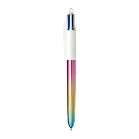 Achetez Stylo bille 4 couleurs gradient rose clair 511034 BIC pas cher sur Ma Rentrée Scolaire