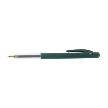 Achetez BIC M10 Original Stylos-Bille Rétractables Pointe Moyenne (1,0 mm) - Vert pas cher sur Ma R..