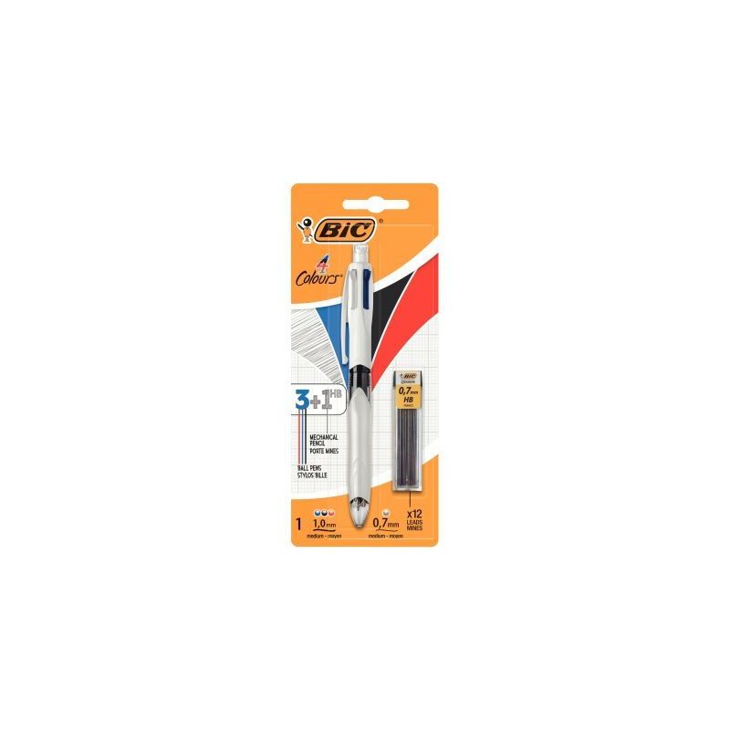 Achetez Blister de 1 stylo 3 Couleurs + Portemine + recharge 942103 BIC pas cher sur Ma Rentrée Sco.. Achetez Blister de 1 stylo 3 Couleurs + Portemine + recharge 942103 BIC pas cher sur Ma Rentrée Sco..