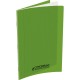 Piqûre 96 pages 21x29,7 cm, seyès 90g couverture polypropylène vert 100102976 HAMELIN