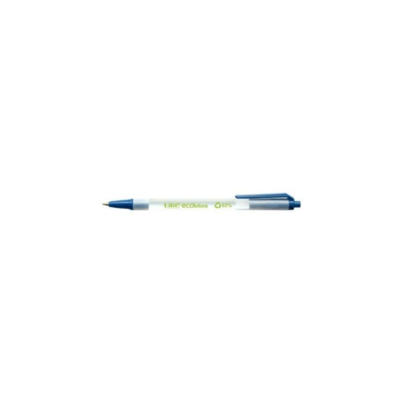 Achetez BIC Clic Stic ECOlutions Stylos-Bille Rétractables Pointe Moyenne (1,0 mm) - Bleu pas cher .. Achetez BIC Clic Stic ECOlutions Stylos-Bille Rétractables Pointe Moyenne (1,0 mm) - Bleu pas cher ..