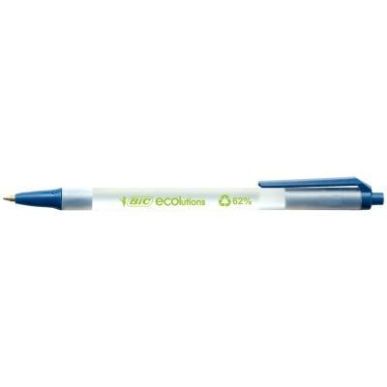 Achetez BIC Clic Stic ECOlutions Stylos-Bille Rétractables Pointe Moyenne (1,0 mm) - Bleu pas cher ..