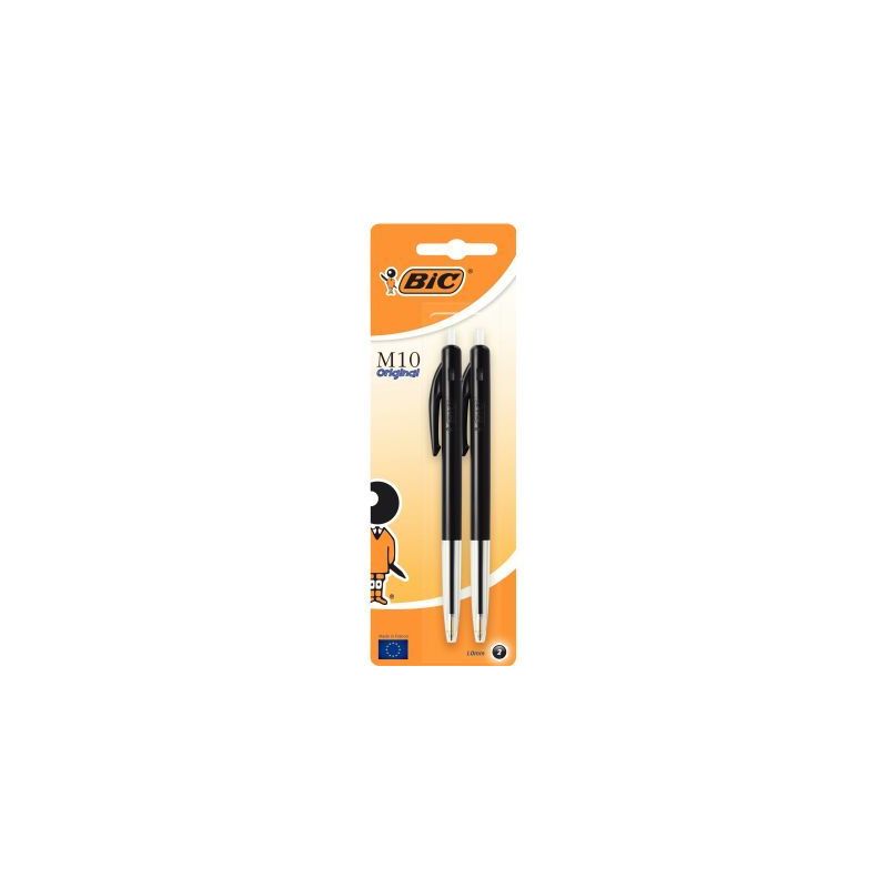 Achetez Blister de 2 stylos bille M10 noirs 802063 M10 BIC pas cher sur Ma Rentrée Scolaire Achetez Blister de 2 stylos bille M10 noirs 802063 M10 BIC pas cher sur Ma Rentrée Scolaire