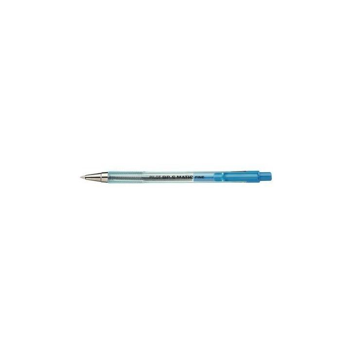 Stylo bille BPS Matic rétractable pointe fine bleu 4902505156403 PILOT