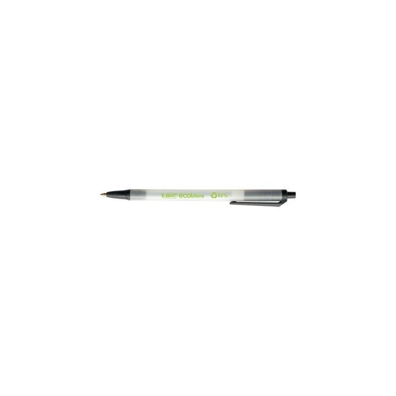 Achetez BIC Clic Stic ECOlutions Stylos-Bille Rétractables Pointe Moyenne (1,0 mm) - Noir pas cher .. Achetez BIC Clic Stic ECOlutions Stylos-Bille Rétractables Pointe Moyenne (1,0 mm) - Noir pas cher ..