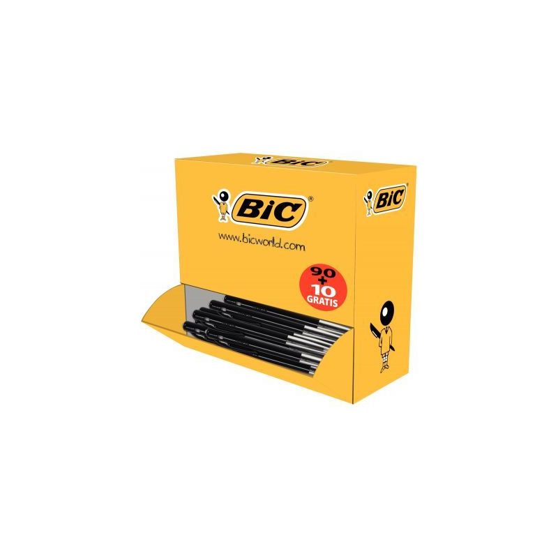 Achetez Pack 90+10 stylos bille M10 rétractables pointe moyenne noirs 942917 BIC pas cher sur Ma Re.. Achetez Pack 90+10 stylos bille M10 rétractables pointe moyenne noirs 942917 BIC pas cher sur Ma Re..