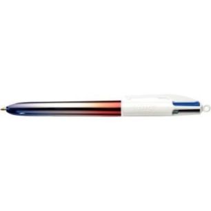 Achetez Stylo bille 4 couleurs gradient bleu blanc rouge 515529 BIC pas cher sur Ma Rentrée Scolair..