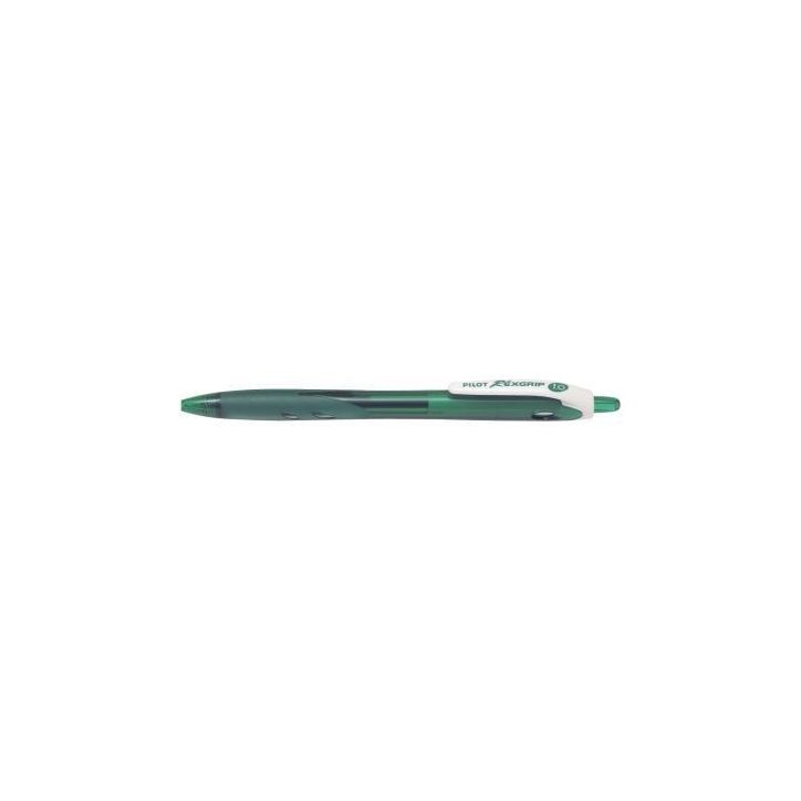 Stylo bille Begreen Rexgrip rétractable pointe moyenne vert 4902505413629 PILOT