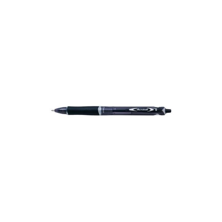 PILOT Stylo bille Acroball Clip plastique, pointe moyenne, coloris Noir