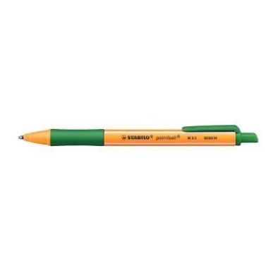 Achetez Stylo bille Pointball rétractable pointe moyenne vert 6030/36 STABILO pas cher sur Ma Rentr..