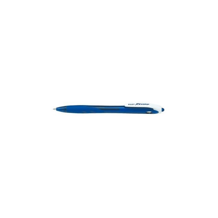 PILOT Stylo bille rétractable moyen REXGRIP BEGREEN Bleu
