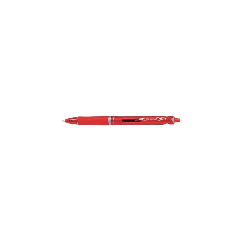 Achetez PILOT Stylo bille Acroball Clip plastique, pointe moyenne, coloris Rouge pas cher sur Ma Ren..