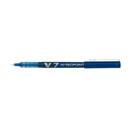 Achetez PILOT Stylo Roller pointe tubulaire 0,7 mm encre liquide Bleue HI-TECPOINT BX-V7 pas cher su..