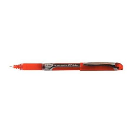 Achetez PILOT Stylo roller grip pointe aiguille 0,7 mm Rouge V7 grip pas cher sur Ma Rentrée Scolai..
