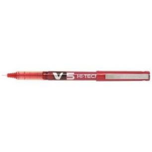 Achetez PILOT Stylo Roller pointe tubulaire 0,5 mm encre liquide Rouge HI-TECPOINT BX-V5 pas cher su..