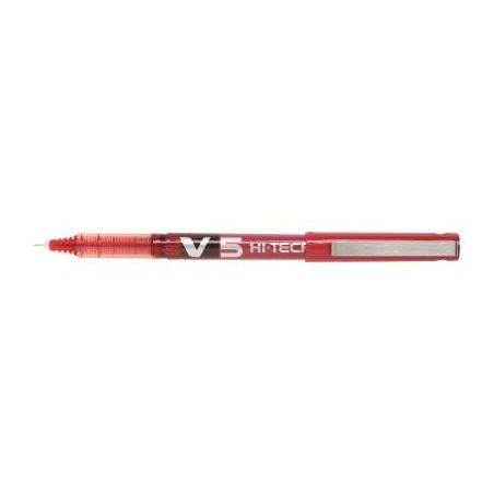 Achetez PILOT Stylo Roller pointe tubulaire 0,5 mm encre liquide Rouge HI-TECPOINT BX-V5 pas cher su..