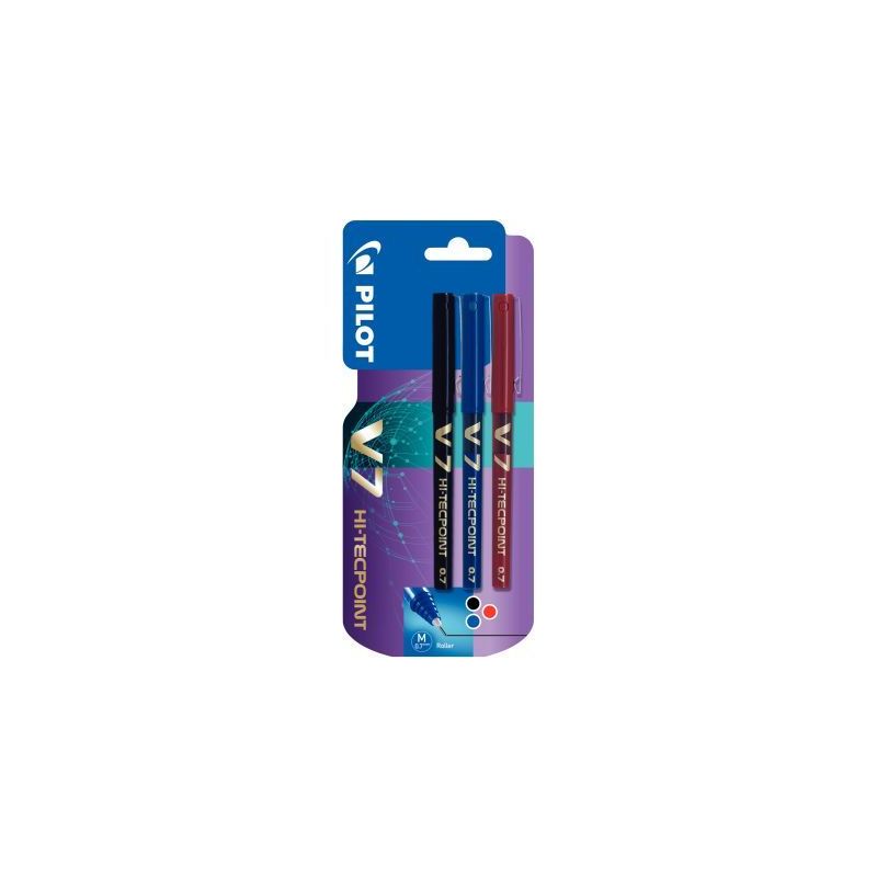 Achetez Blister de 3 Rollers V7 assortis 3131910210061 V7 PILOT pas cher sur Ma Rentrée Scolaire Achetez Blister de 3 Rollers V7 assortis 3131910210061 V7 PILOT pas cher sur Ma Rentrée Scolaire