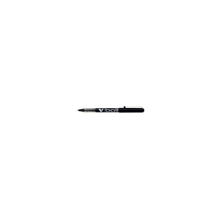 PILOT Stylo Roller pointe métal 0,5 mm encre liquide Noire V-BALL 05