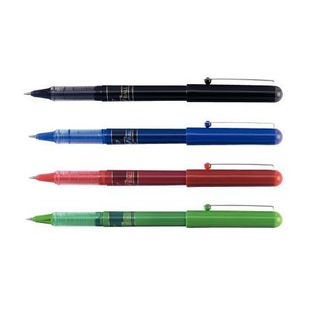 Achetez PILOT Pochette de 4 stylos feutre à bille pointe métal 4 couleurs d'encre V-BALL 07 pas ..