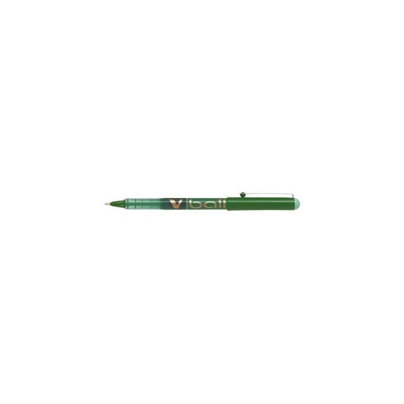 Achetez PILOT Roller à  encre liquide V Ball 10 avec pointe métal de 1,0 mm. Coloris Vert pas che..