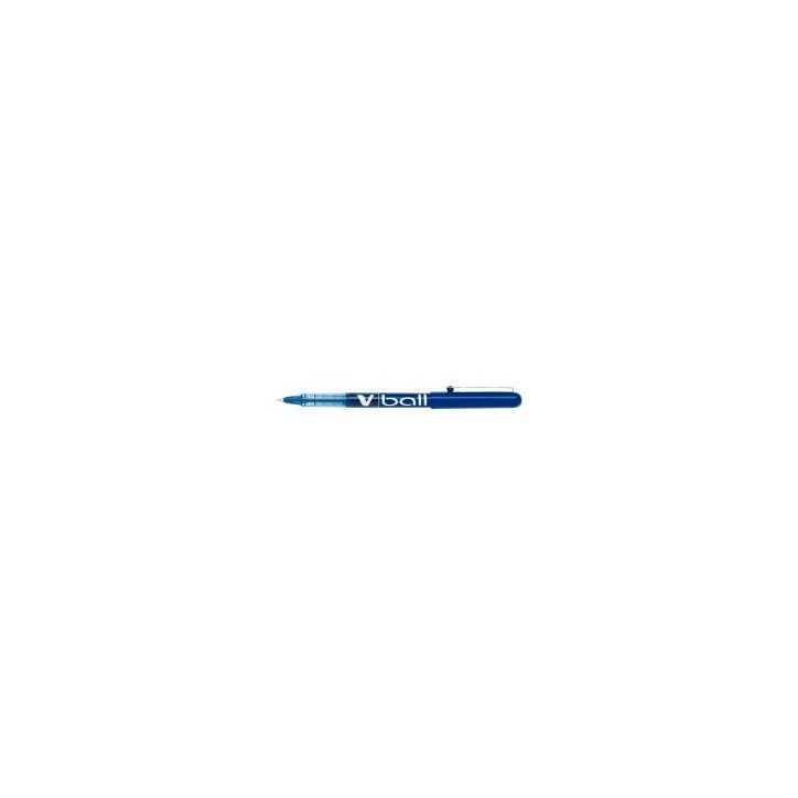 PILOT Stylo Roller pointe métal 0,5 mm encre liquide Bleue V-BALL 05