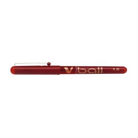 Achetez PILOT Stylo Roller pointe métal 1,0 mm encre liquide Rouge V-BALL 1,0 pas cher sur Ma Rentr..