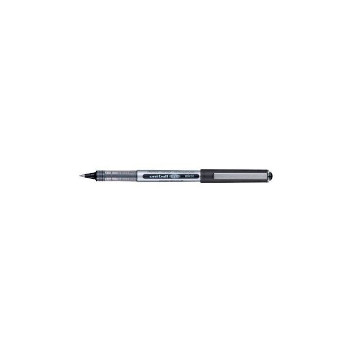 UNI-BALL Stylo roller pointe métal ultra-fine encre liquide Noire UNI-BALL EYE UB 150
