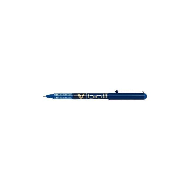 PILOT Stylo Roller pointe métal 0,7 mm encre liquide Bleue V-BALL 07