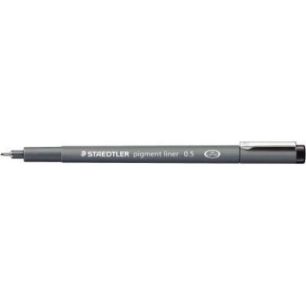 Achetez Feutre à pigmentation liner 0,5 mm noir 308 05-9 STAEDTLER pas cher sur Ma Rentrée Scolair..