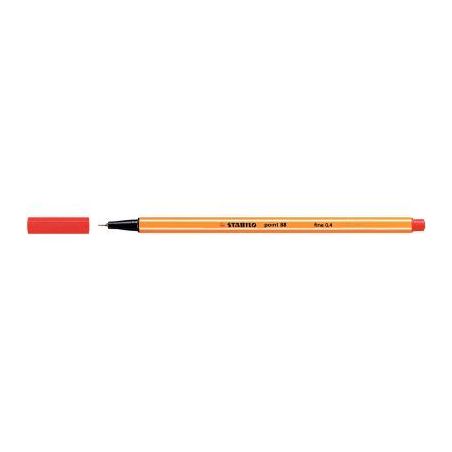 Achetez STABILO point 88 stylo-feutre pointe fine (0,4 mm) - Rouge pas cher sur Ma Rentrée Scolaire