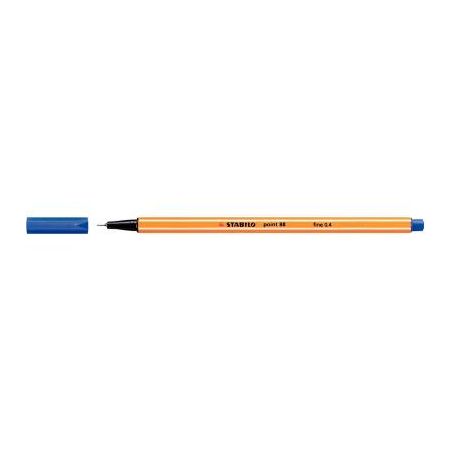 Achetez STABILO point 88 stylo-feutre pointe fine (0,4 mm) - Bleu pas cher sur Ma Rentrée Scolaire