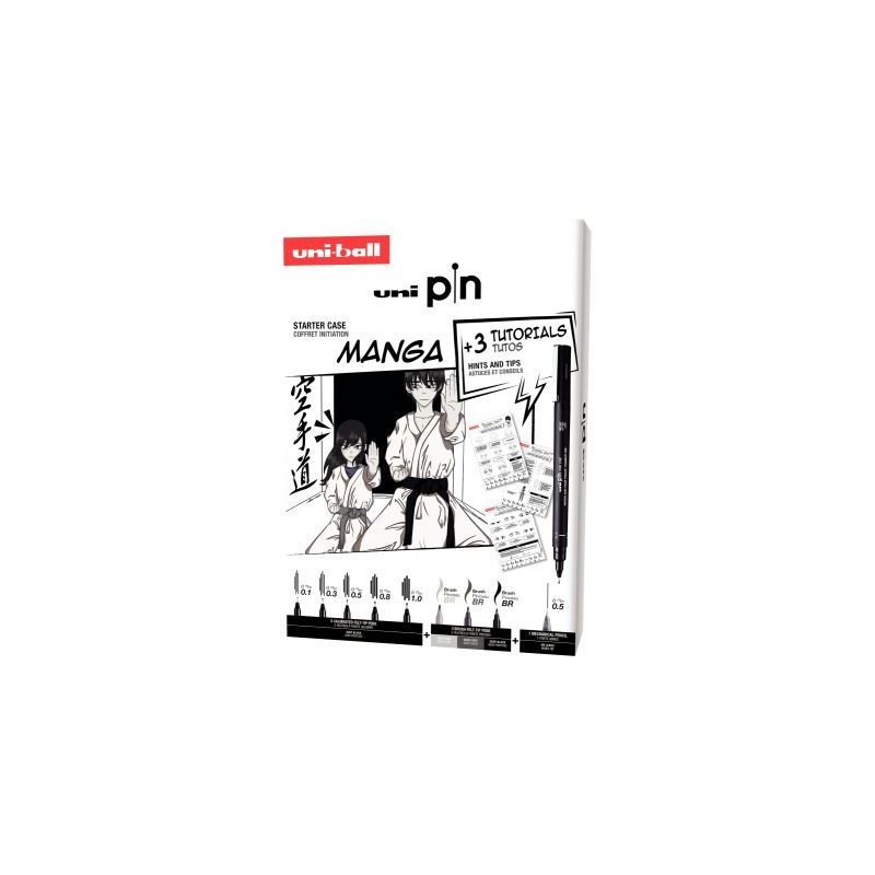 Achetez Coffret dessin Manga Uni-Ball CF PIN/8 002 UNIBALL pas cher sur Ma Rentrée Scolaire Achetez Coffret dessin Manga Uni-Ball CF PIN/8 002 UNIBALL pas cher sur Ma Rentrée Scolaire