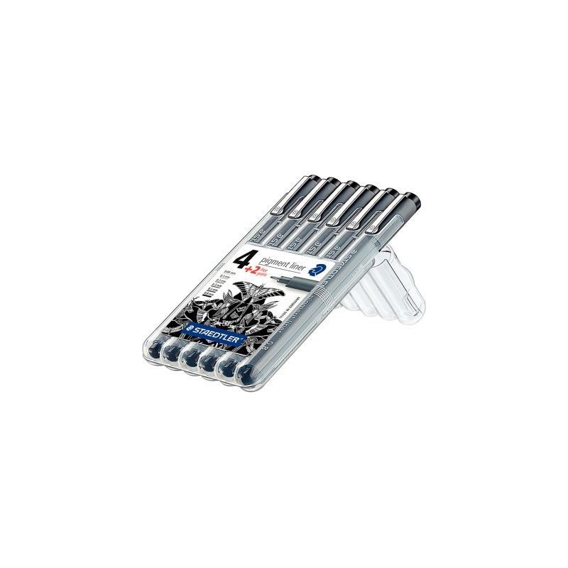 Achetez Pochette de 4 feutres à pigmentation liner noir 308 SB6P STAEDTLER pas cher sur Ma Rentrée.. Achetez Pochette de 4 feutres à pigmentation liner noir 308 SB6P STAEDTLER pas cher sur Ma Rentrée..