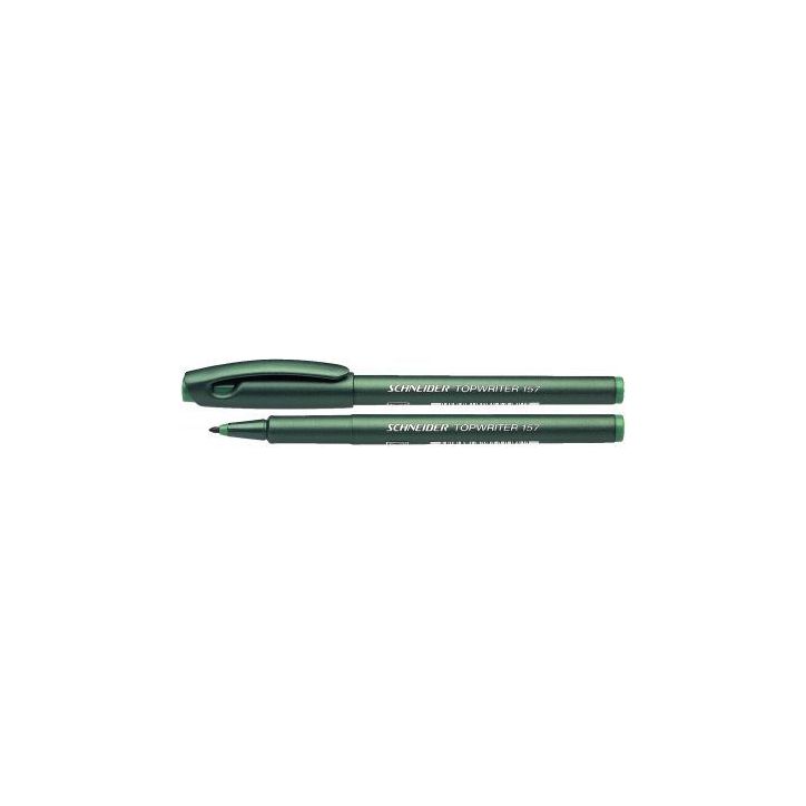Feutre Topwriter 157 vert 115704 SCHNEIDER