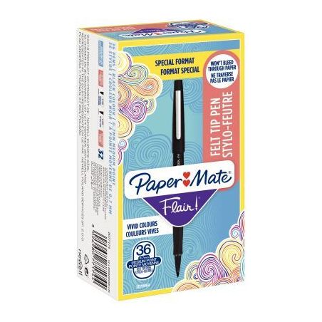 Achetez Pack de 36 stylos flair noir dont 6 offerts 2077174 PAPER MATE pas cher sur Ma Rentrée Scol..