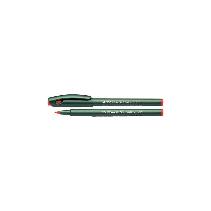 Feutre Topwriter 157 rouge 115702 SCHNEIDER
