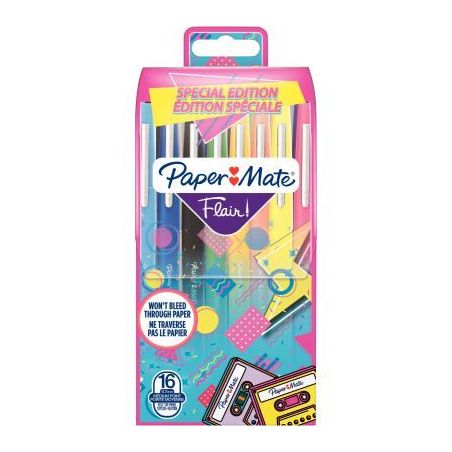Achetez Pochette de 16 feutres flair 90'S original 2180625 PAPER MATE pas cher sur Ma Rentrée Scola..