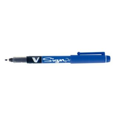 Achetez Boîte de 12 feutres Vsign Pen bleus 132010.1 PILOT pas cher sur Ma Rentrée Scolaire