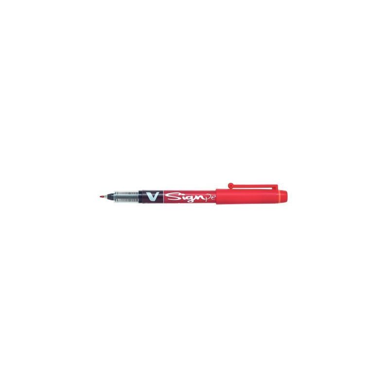 Achetez PILOT Stylo-feutre pointe en nylon largeur de trait 0,6 mm encre liquide Rouge V-SIGN PEN pa.. Achetez PILOT Stylo-feutre pointe en nylon largeur de trait 0,6 mm encre liquide Rouge V-SIGN PEN pa..