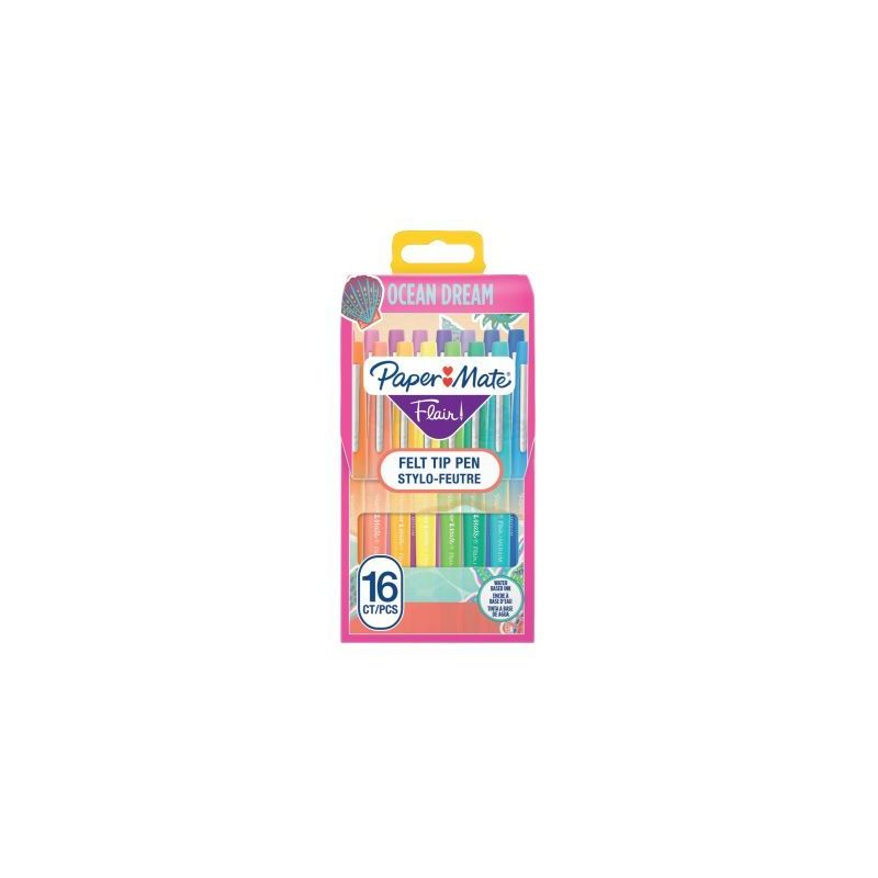 Achetez Pochette de 16 feutres Flair Océan Dream 2217720 FLAIR PAPER MATE pas cher sur Ma Rentrée ..
