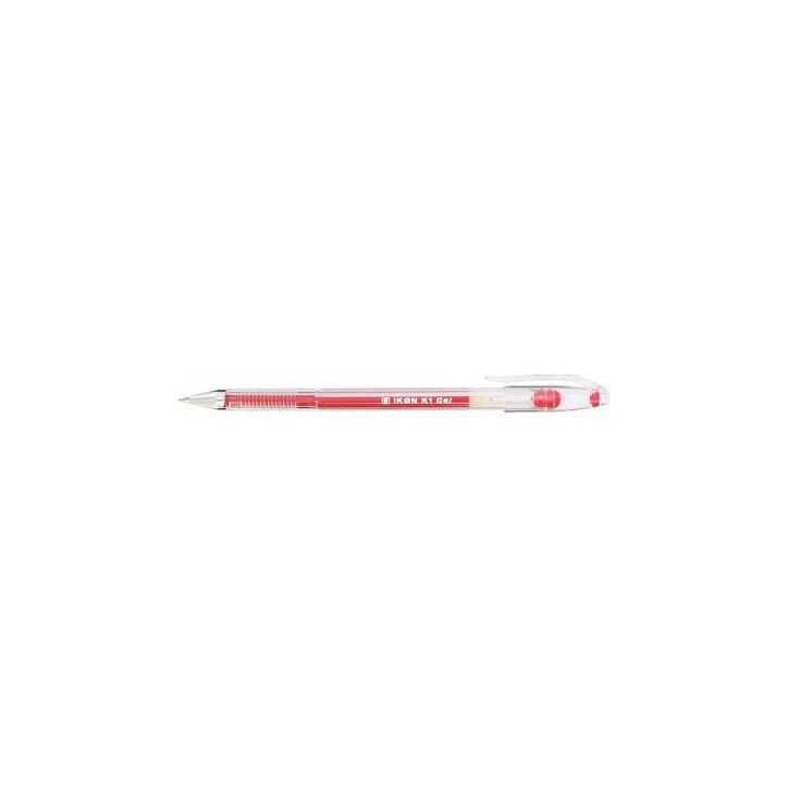 Stylo gel Ikon rouge K1-02