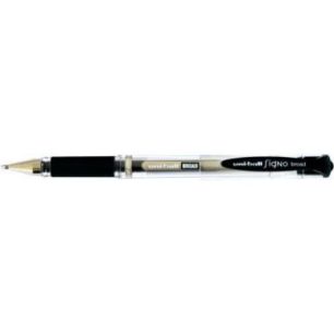 Achetez UNI-BALL Stylo bille pointe large encre gel Noire SIGNO BROAD, corps avec grip +capuchon UNI..