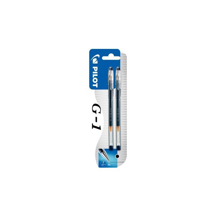 Blister de 2 stylos G1 noirs 3131917246100 G-1 PILOT