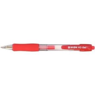 Achetez Stylo gel rétractable K3 rouge K3-02 pas cher sur Ma Rentrée Scolaire