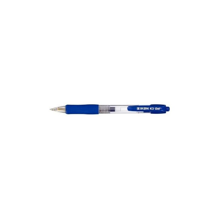 Stylo gel rétractable K3 bleu K3-03