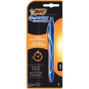 Achetez Blister de 1 roller gel Quick Dry bleu 964765 BIC pas cher sur Ma Rentrée Scolaire
