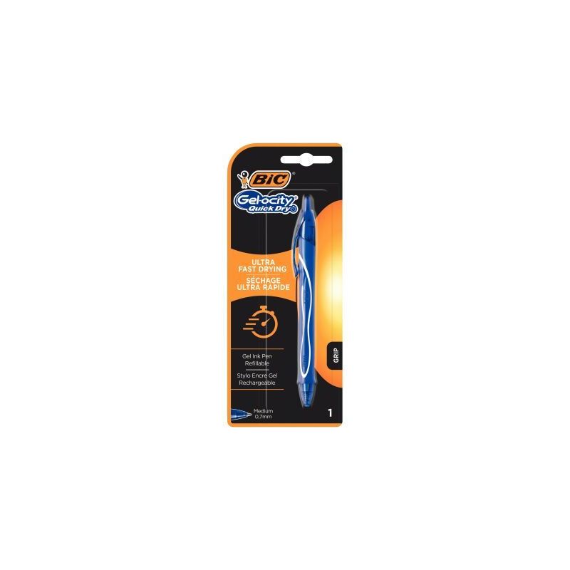 Achetez Blister de 1 roller gel Quick Dry bleu 964765 BIC pas cher sur Ma Rentrée Scolaire Achetez Blister de 1 roller gel Quick Dry bleu 964765 BIC pas cher sur Ma Rentrée Scolaire